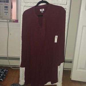 NWT Old Navy Maroon Dress